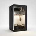 3×3 Indoor Grow Tent Kit — LED, Ventilation & Carbon Filter