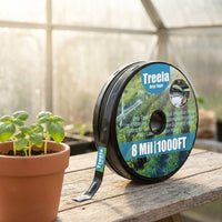 1000Ft 5/8 Inch Drip Tape 6" Spacing Roll 8 Mil Irrigation Hose Garden Watering — Studio Shot