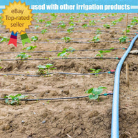 1000Ft 5/8 Inch Drip Tape 6" Spacing Roll 8 Mil Irrigation Hose Garden Watering