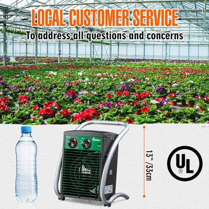 Greenhouse 1500-Watt Garage Workshop Portable Heater