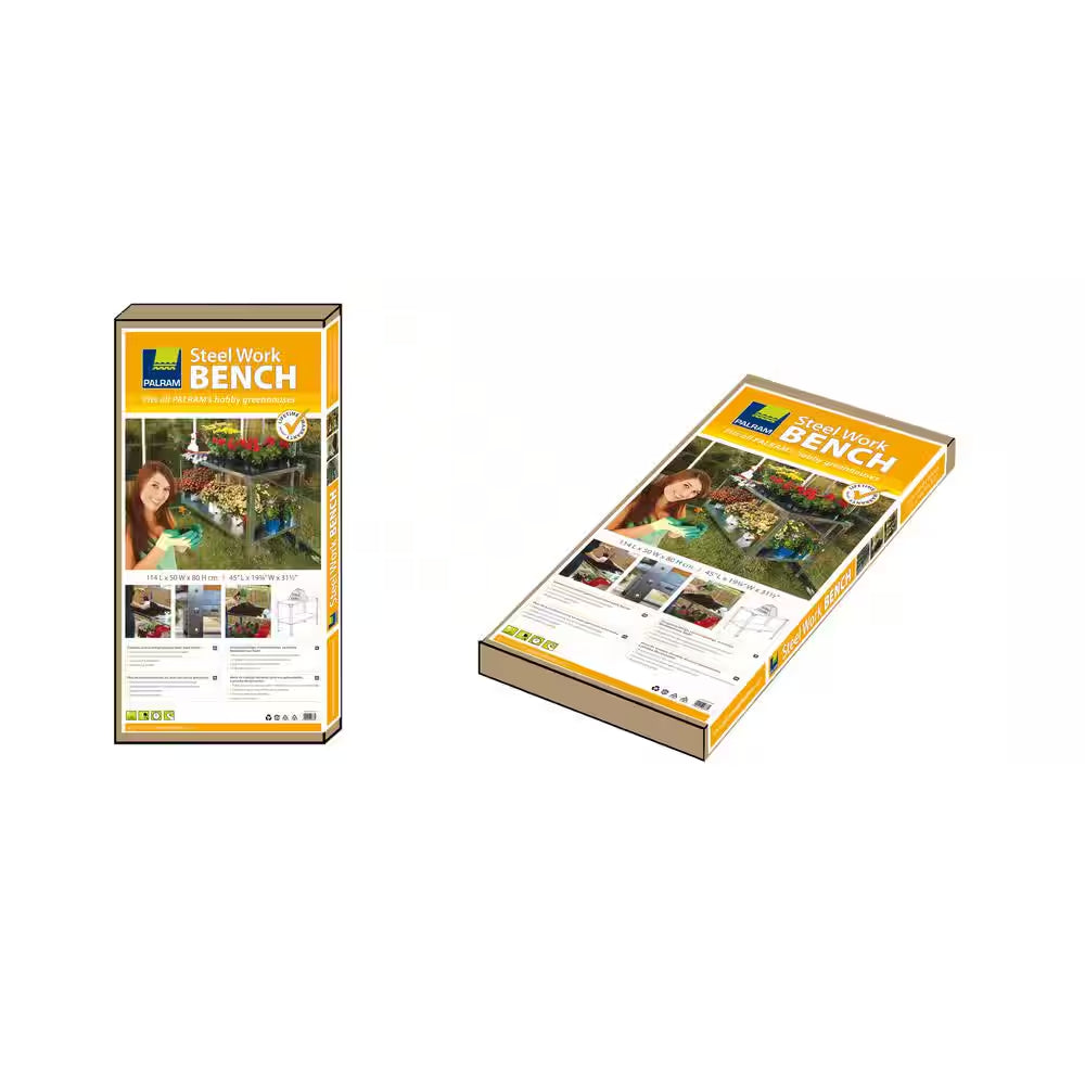 Greenhouse Metal Work Bench-Pack of 2